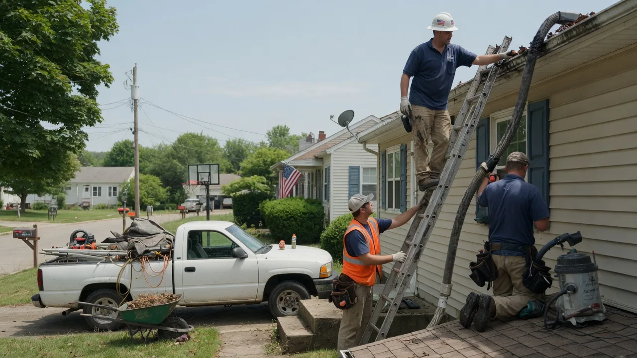 Gutter Installation in Sandyville, WV near me